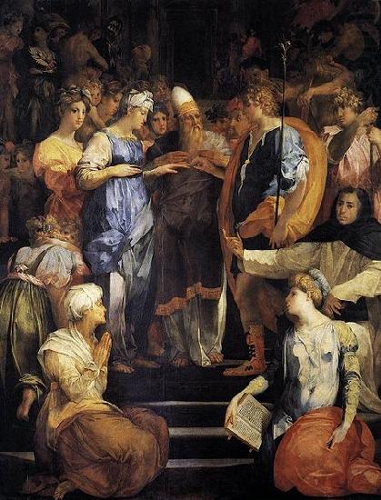 Rosso Fiorentino Betrothal of the Virgin